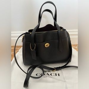 Coach Lora 30 Purse in Black